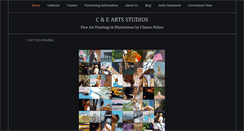 Desktop Screenshot of candeartsstudios.com